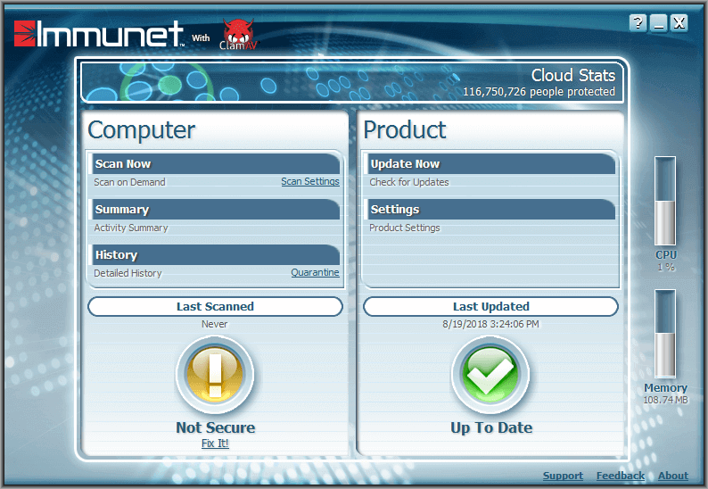 Immunet-Antivirus-Software