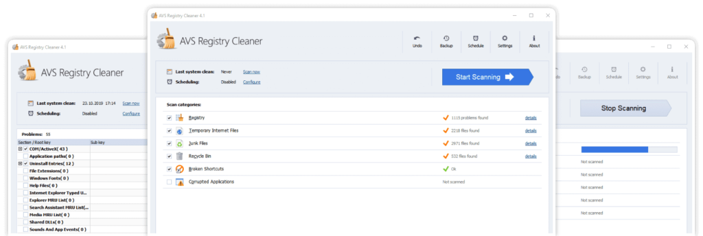 AVS Registry Cleaner Software