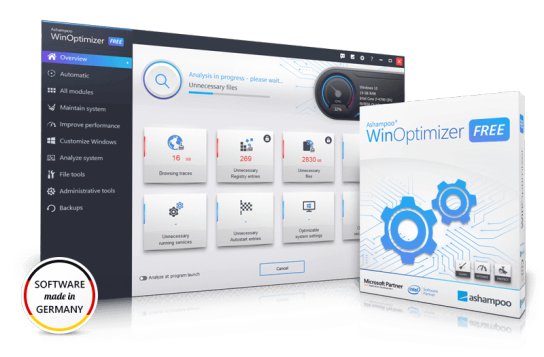 Ashampoo WinOptimizer Registry Cleaner Software