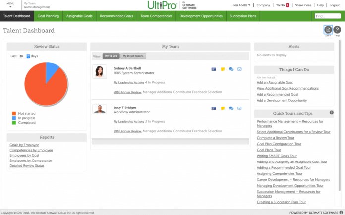 UltiPro-HCM-Software