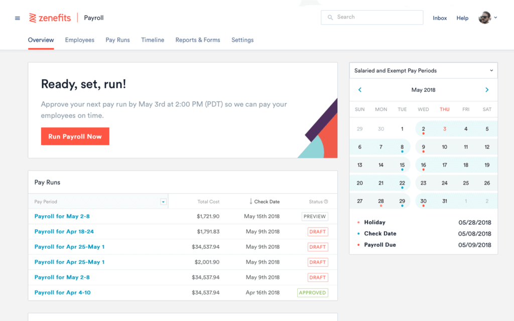 Zenefits-HCM-Software