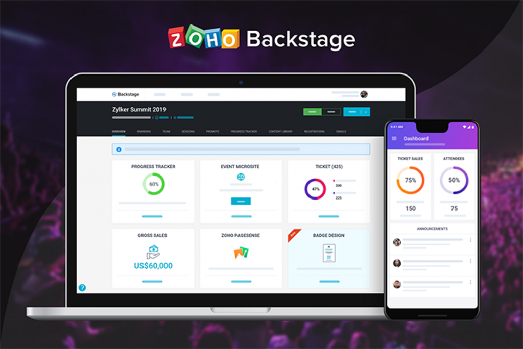 Zoho Backstage Event Management Software