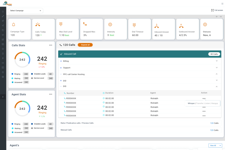 CallCenterHosting-Call-Monitoring-Software