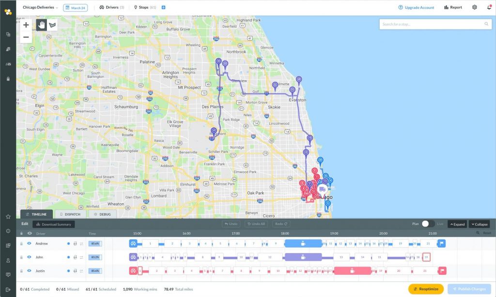 Routific Route Management Software