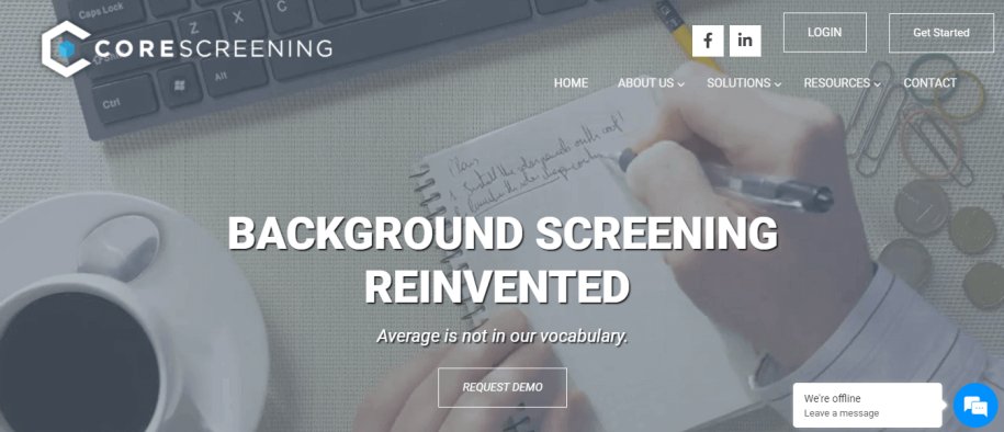 CoreScreening Background Check Software