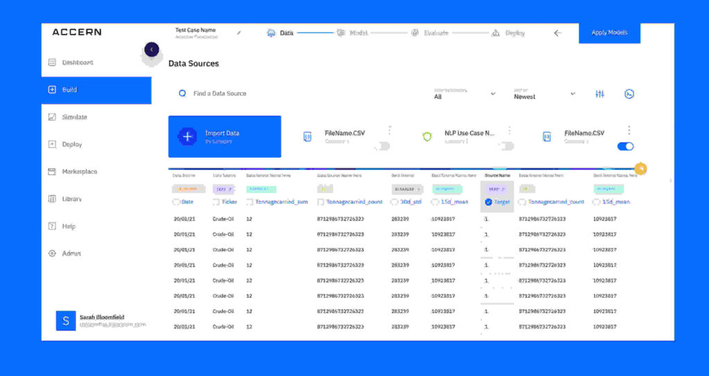 Accern Data Extraction Software