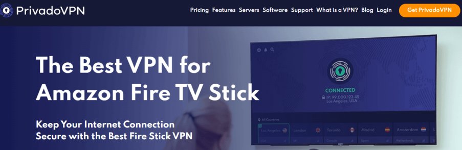 PrivadoVPN-Firestick Software