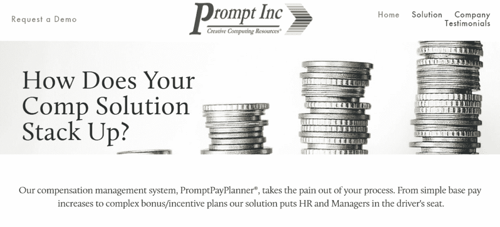 PromptPayPlanner Compensation Management Software