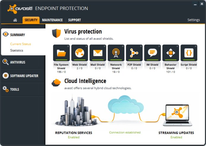 Avast Endpoint Security Software