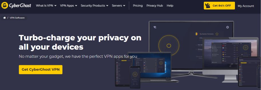CyberGhost VPN Software for AdMob