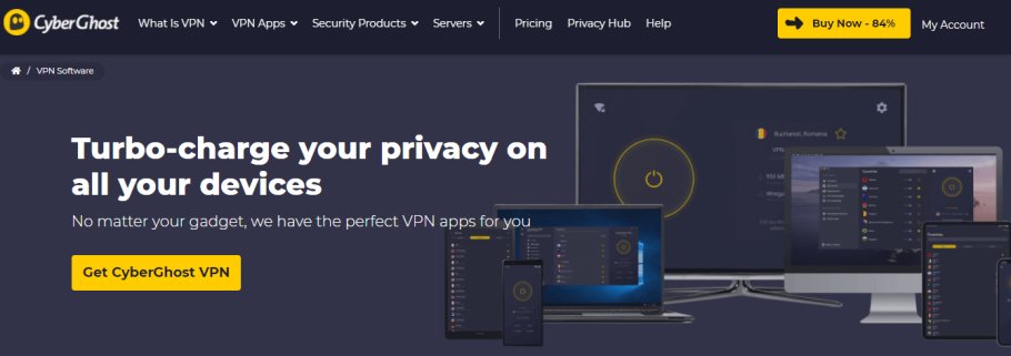CyberGhost VPN Software for Kodi