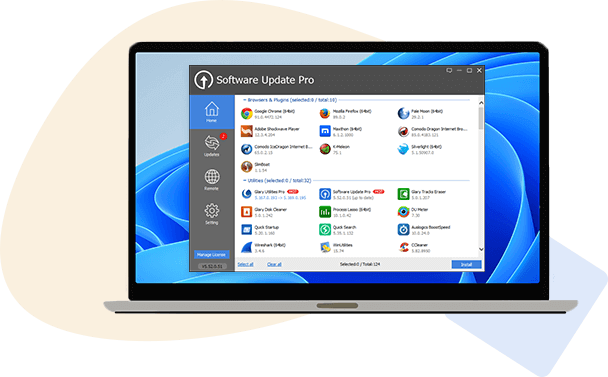 Glarysoft Software Updater Pro