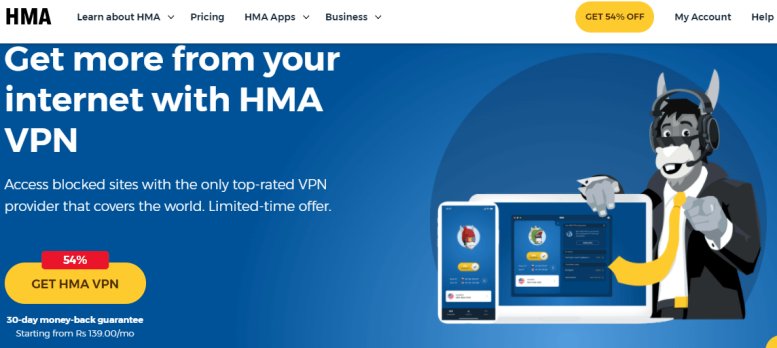 HMA VPN Software for AdMob
