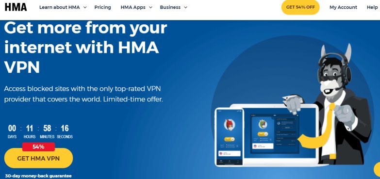 HMA VPN Software for Kodi