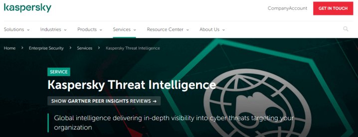 Kaspersky Threat Intelligence Software