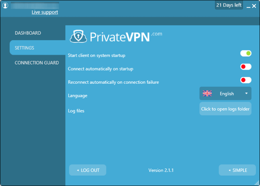 PrivateVPN Software for AdMob