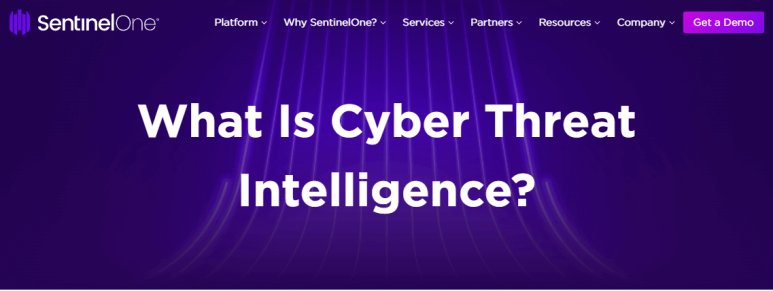 SentinelOne Threat Intelligence Software