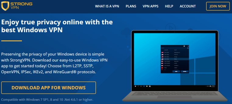 StrongVPN Software for School