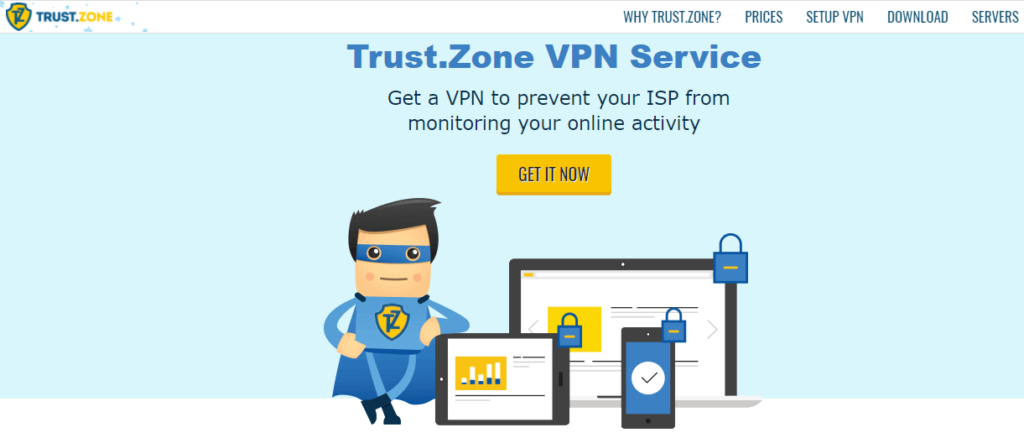Trust.Zone VPN Software for Kodi