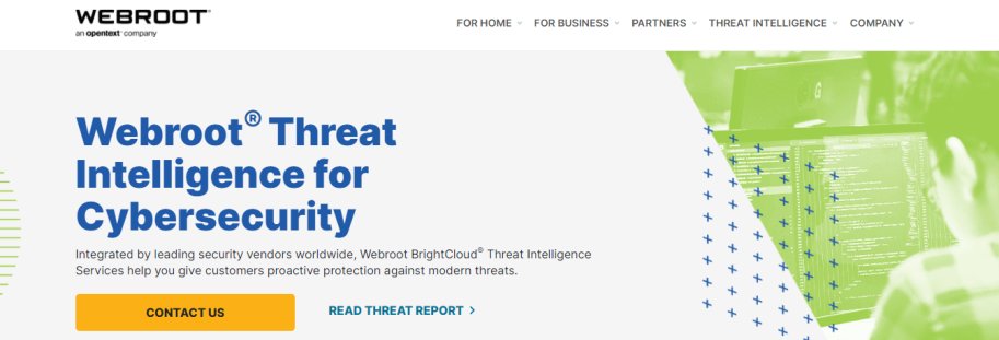 Webroot Threat Intelligence Software