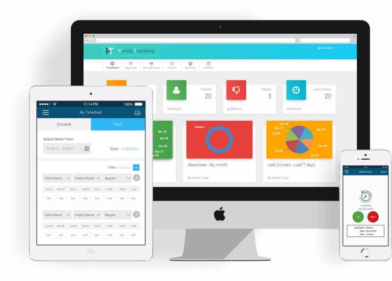 PurelyTracking Time and Attendance Software