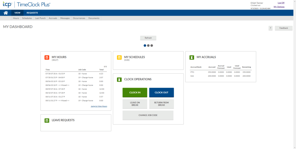 Timeclock Plus Time and Attendance Software