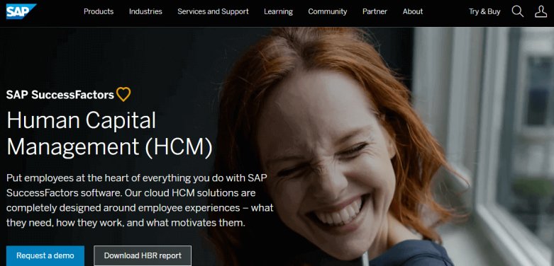 SAP SuccessFactors Cloud-Based HR Software