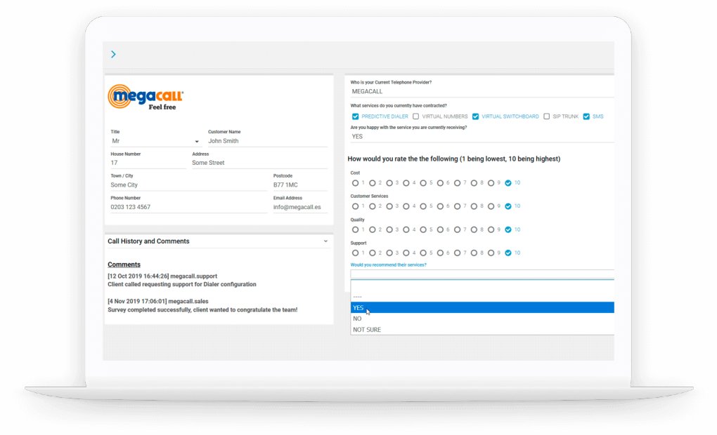 MegaDialer Predictive Dialer Software