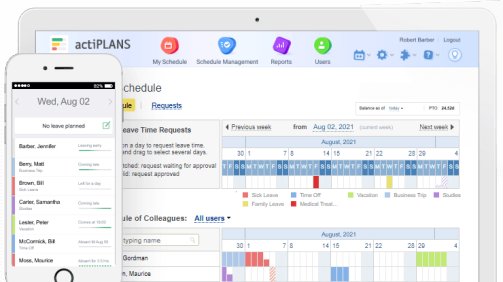 actiPLANS Absence Management Software