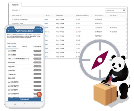 Asset Panda Label Printing Software