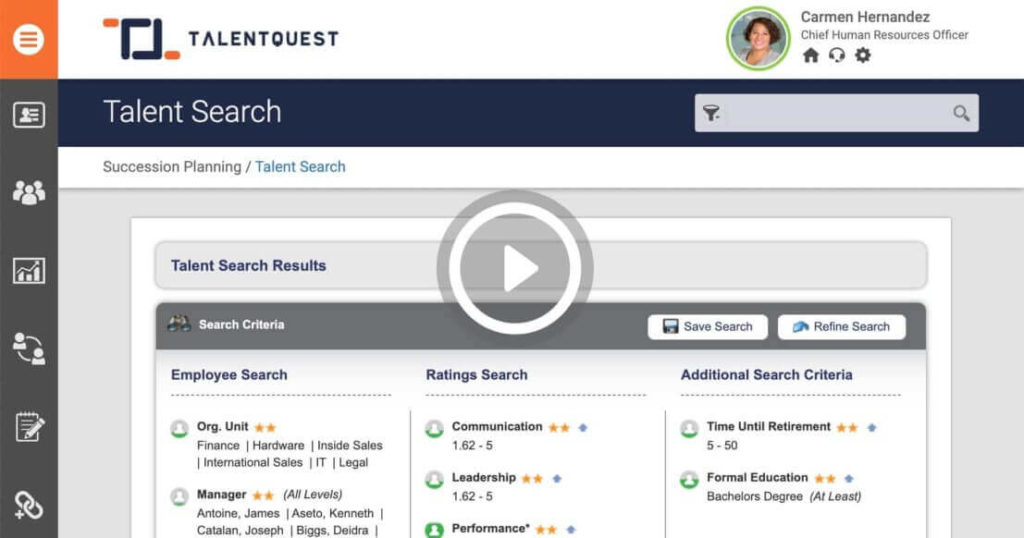 TalentQuest Succession Management Software