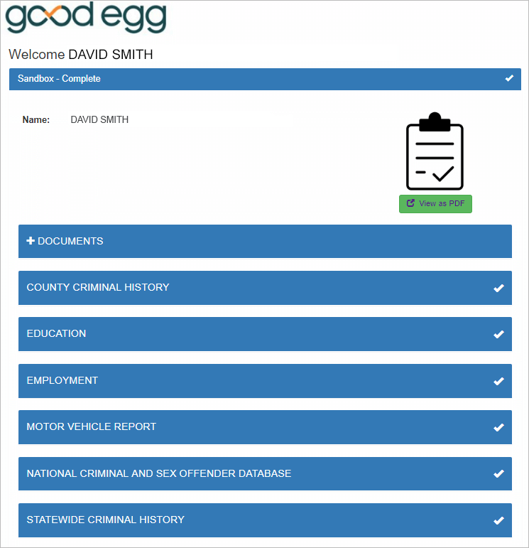 Good-Egg-Candidate Screening Software