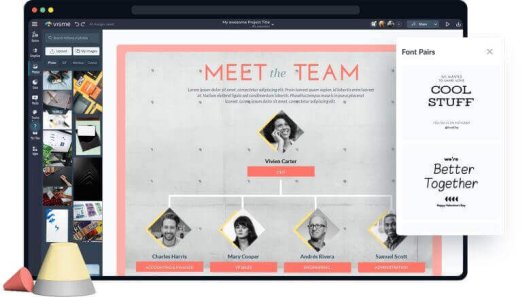 Visme ORG Chart Software